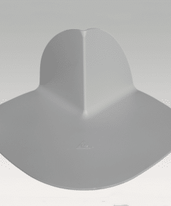 S-Corner PVC 90° / A világosszürke külső sarokelem egység = 1 db