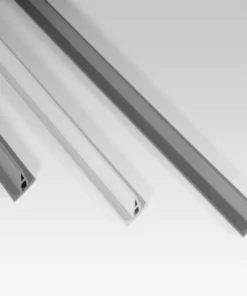 SR Decor Profile PVC light grey (3m)