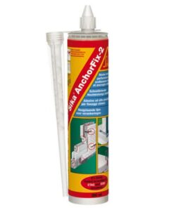 Sika AnchorFix-2 gyorskötésű, oldószermentes, kétkomponensű tőcsavar és rögzítőelem ragasztó - 300 ml