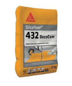 Sikafloor-432 DecoCem természetes szürke habarcs 25 kg-os zsák = 1 db