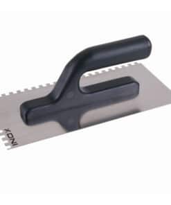 Glettvas 125 x 270 inox fogazott  műanyag nyéllel